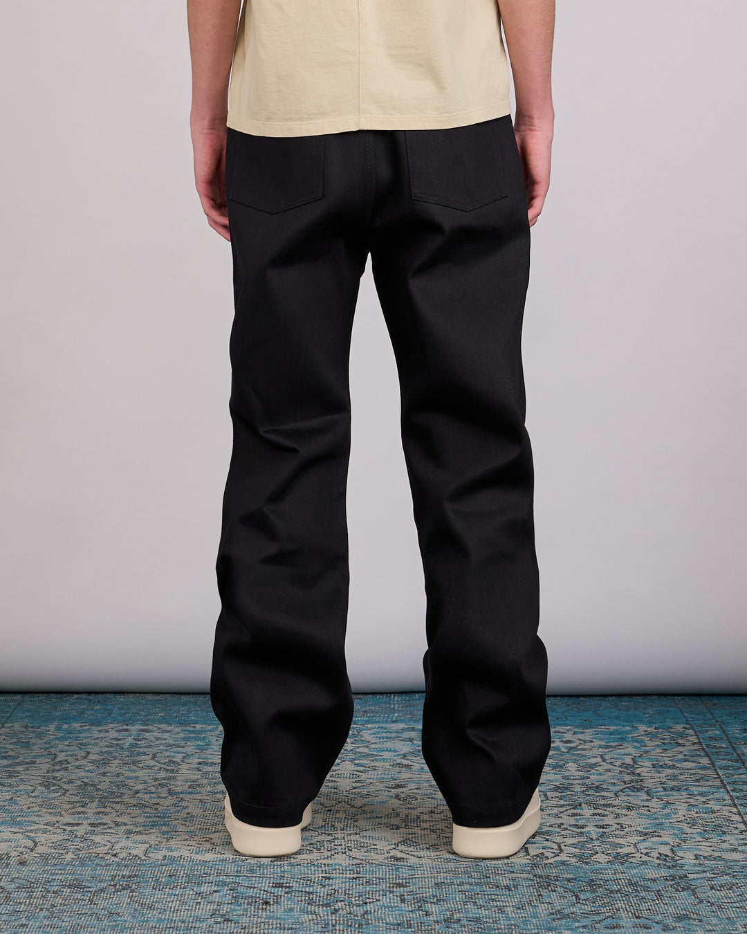 Rick Owens DRKSHDW MIJ Strobe Jean 12oz Denim Black