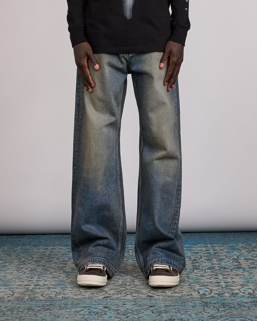 Rick Owens DRKSHDW MIJ Strobe Jean 15oz Krist Wash – LESS 17