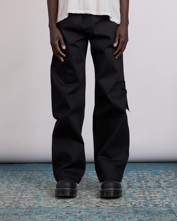 Rick Owens DRKSHDW MIJ Strobe Jean 16oz Black
