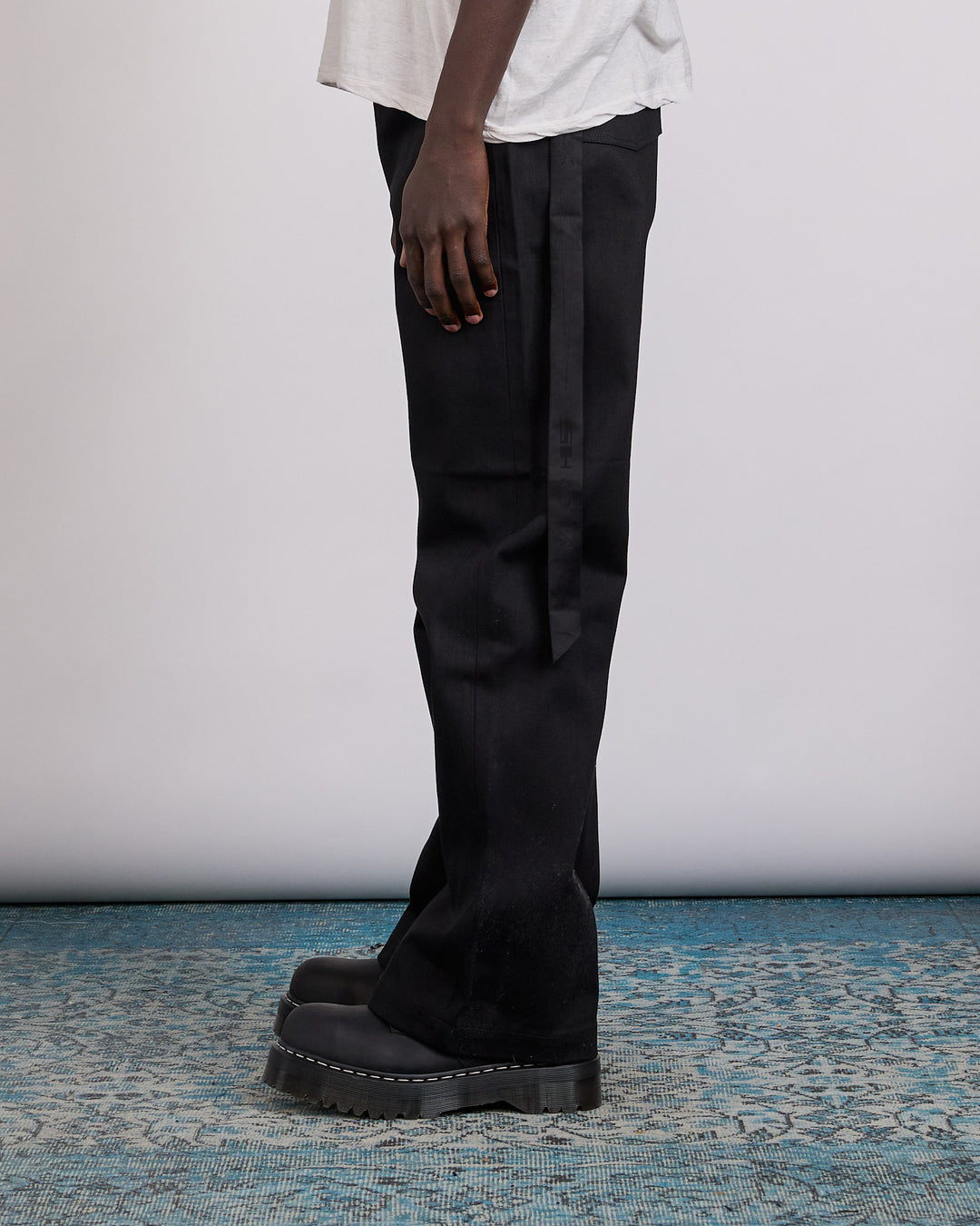 Rick Owens DRKSHDW MIJ Strobe Jean 16oz Black