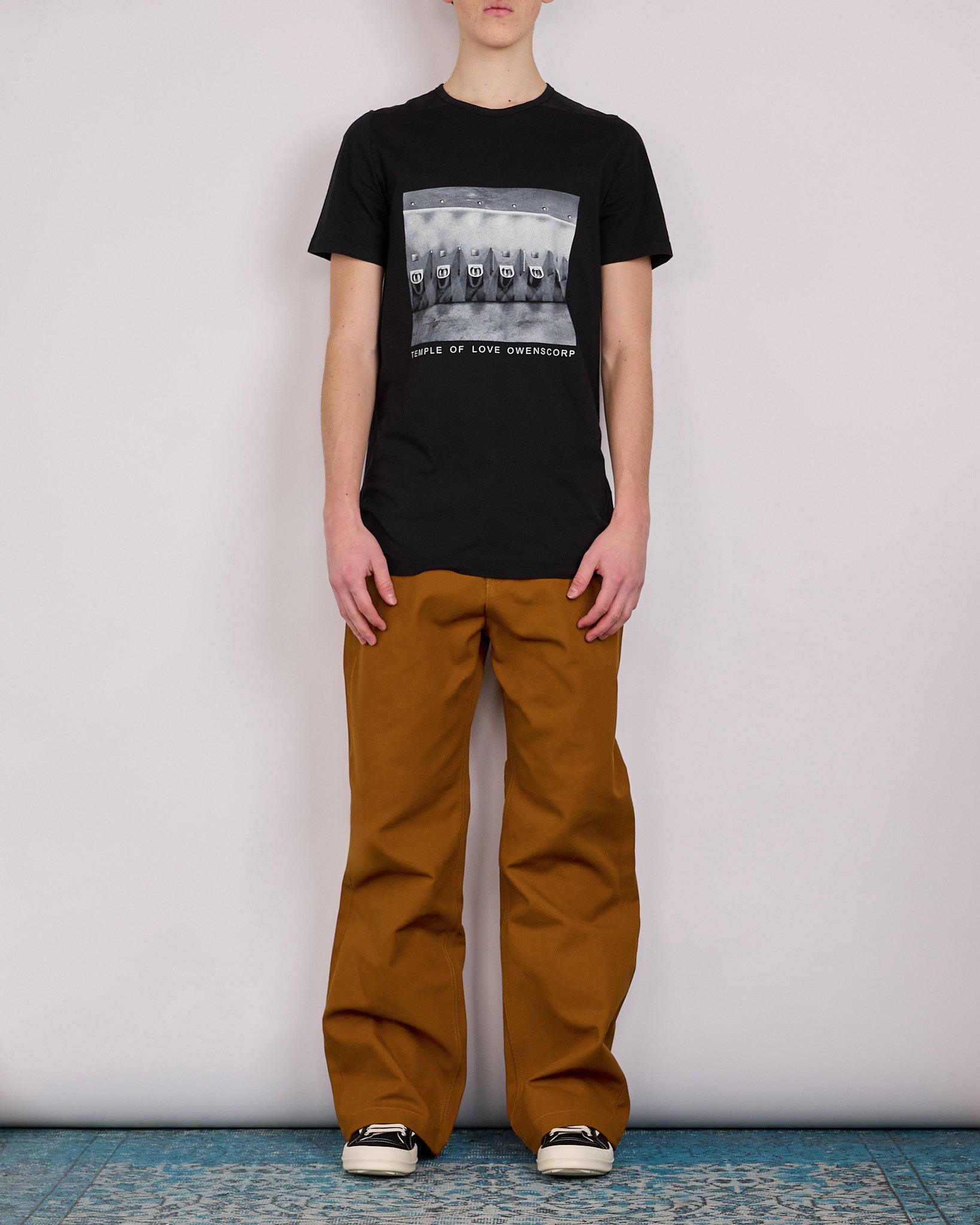 Rick Owens DRKSHDW MIJ Strobe Jean Cotton Canvas Terra – LESS 17