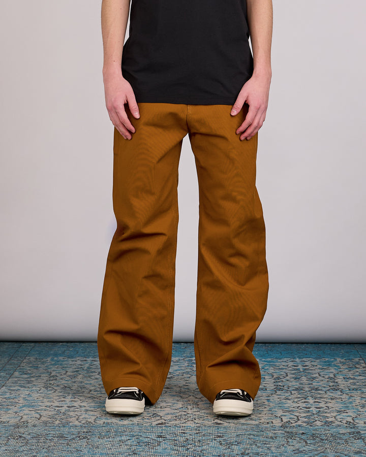 Rick Owens DRKSHDW MIJ Strobe Jean Cotton Canvas Terra