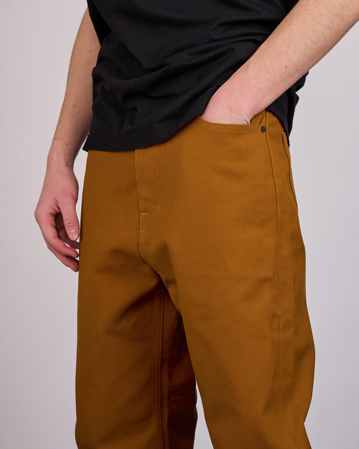 Rick Owens DRKSHDW MIJ Strobe Jean Cotton Canvas Terra