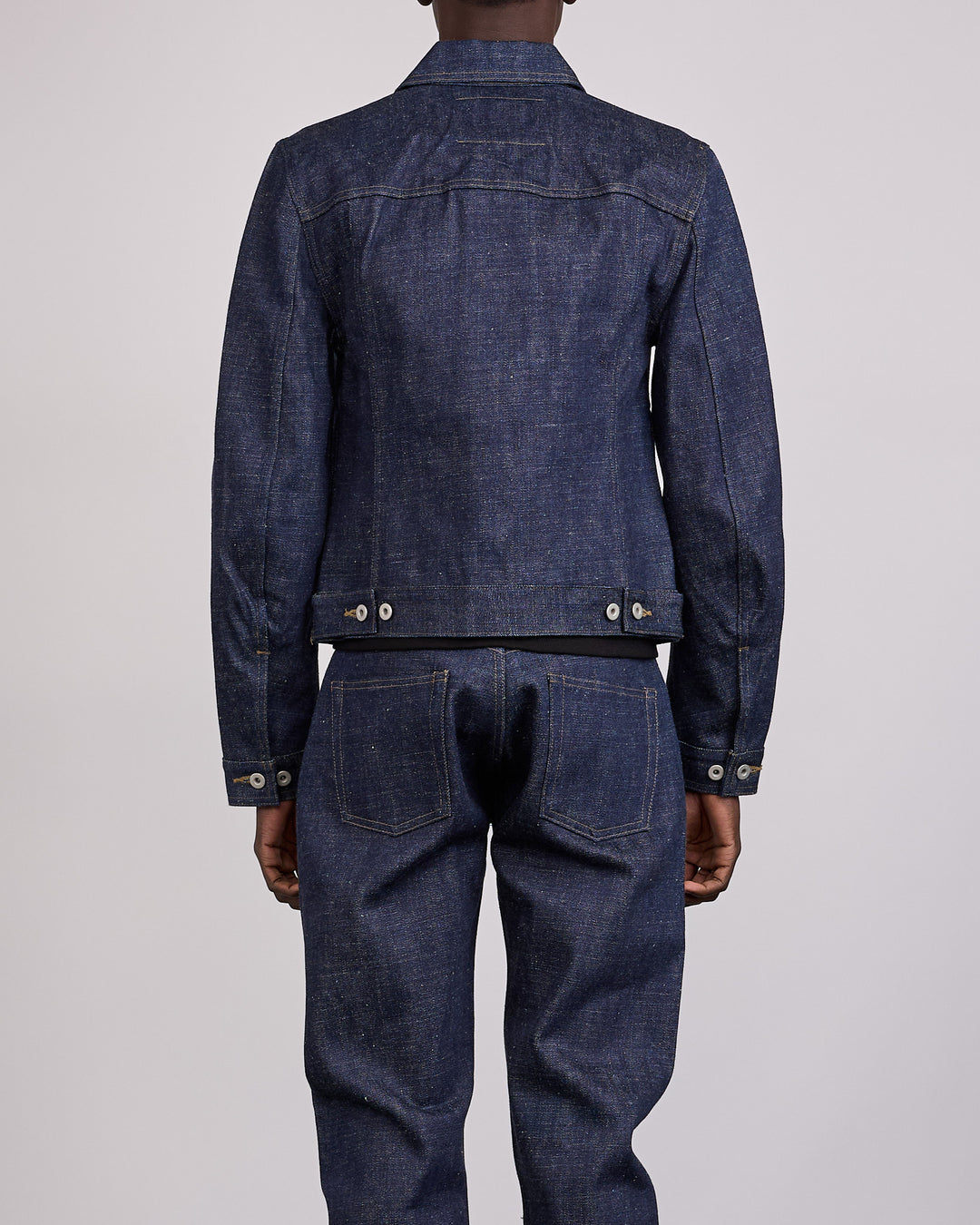 Rick Owens DRKSHDW MIJ Trucker 16.5oz Denim Jacket Indigo