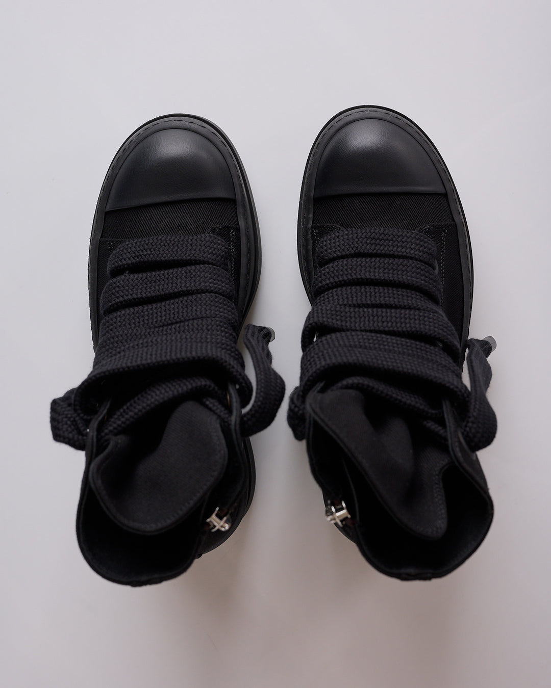 Rick Owens DRKSHDW Mega Bumper Jumbo Lace Sneaker All Black