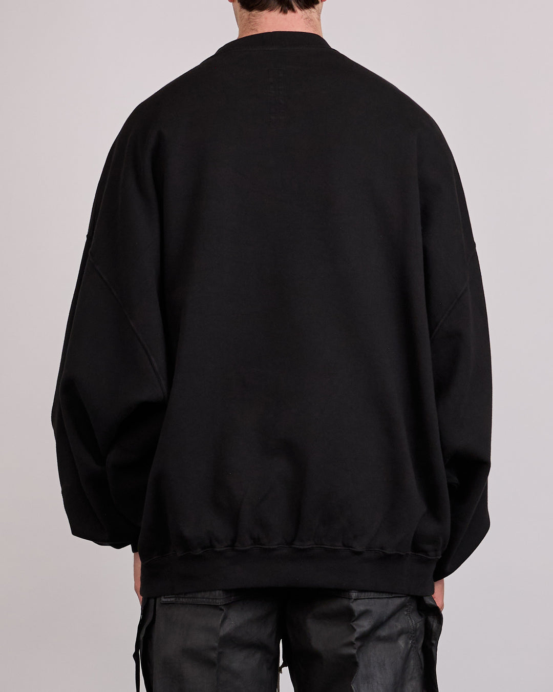 Rick Owens DRKSHDW Mountain Hun Crewneck Felpa Black