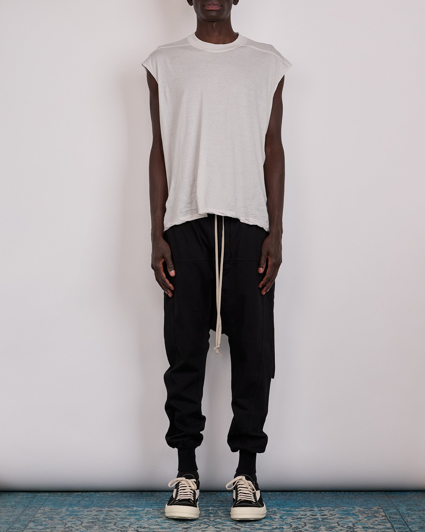 パンツ rick owens DRKSHDW prisonner RIG XS Rick Owens DRKSHDW Prisoner Pant RIG Jersey Black – LESS 17