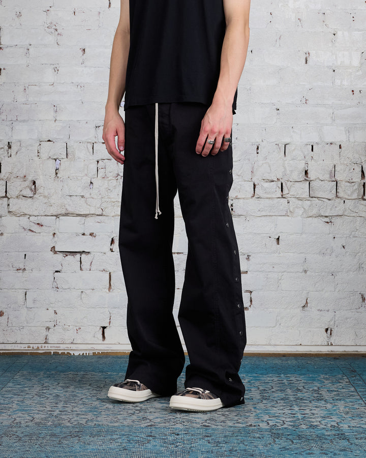 Rick Owens DRKSHDW Pusher Cotton Twill Pant Black