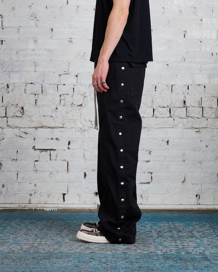 Rick Owens DRKSHDW Pusher Cotton Twill Pant Black