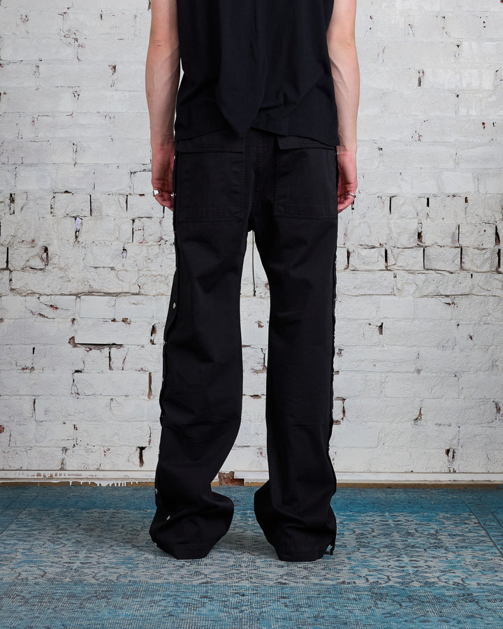 Rick Owens DRKSHDW Pusher Cotton Twill Pant Black