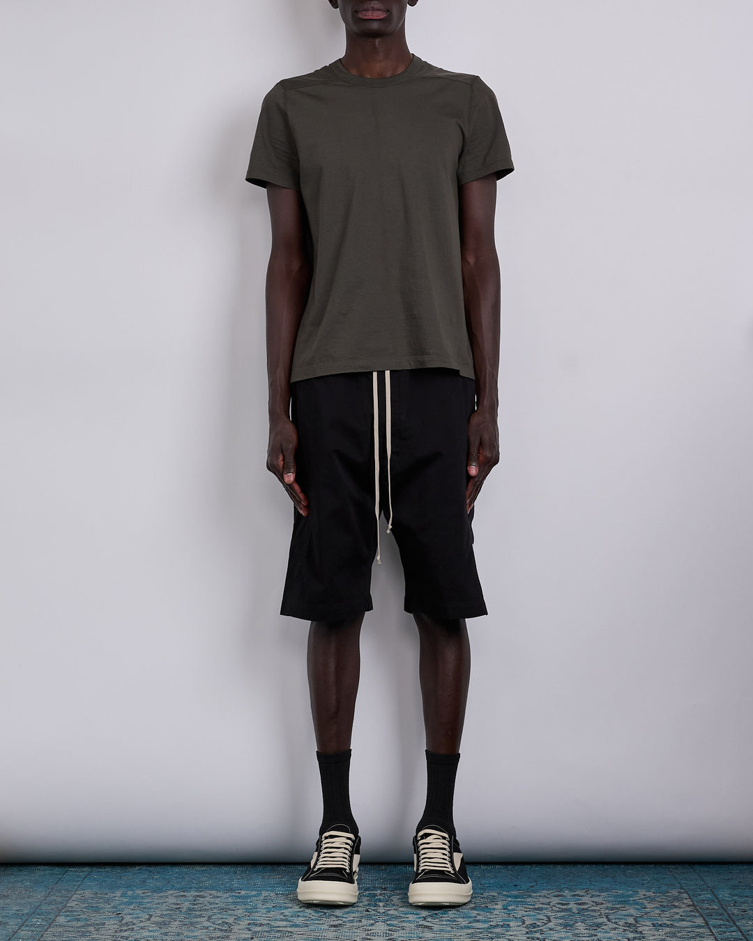 Rick Owens DRKSHDW Pusher Short Twill Black