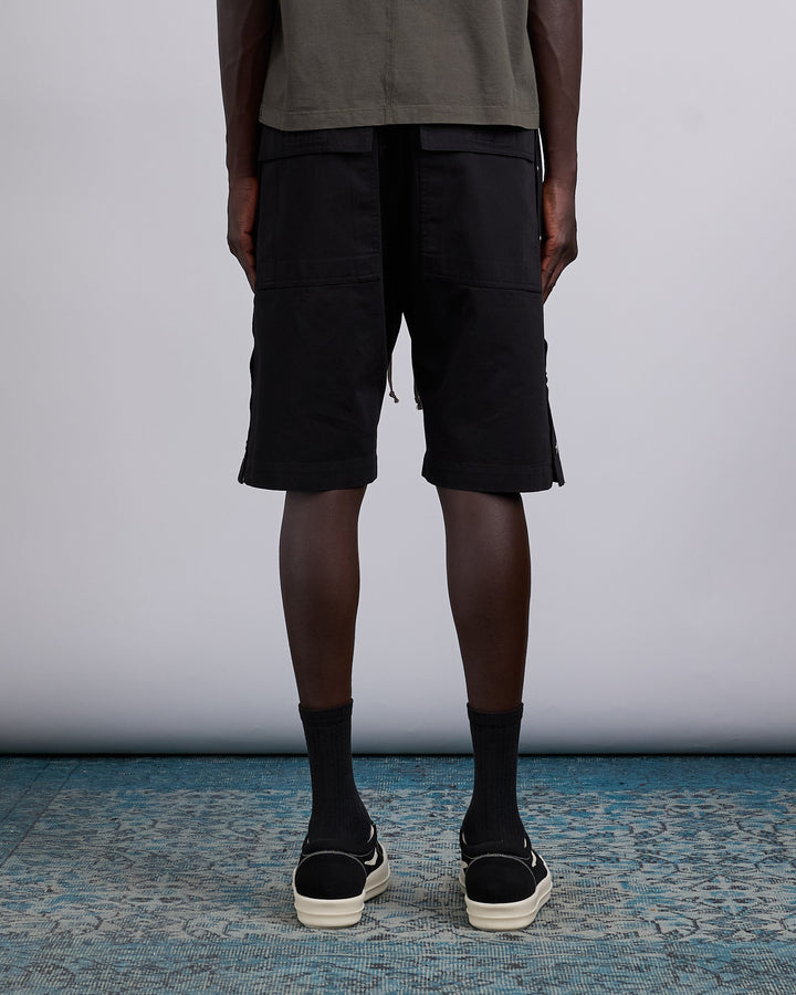 Rick Owens DRKSHDW Pusher Short Twill Black