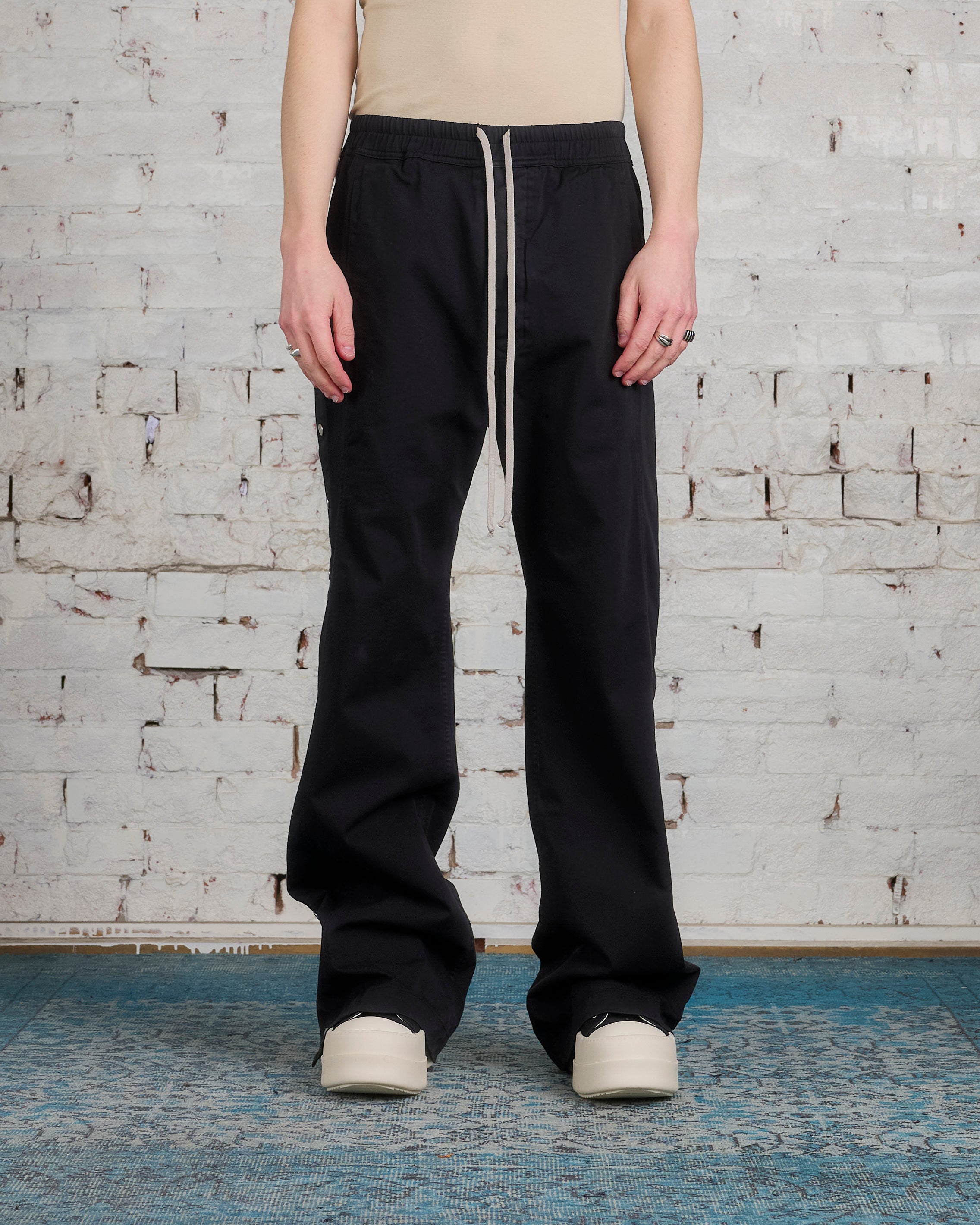 Rick Owens DRKSHDW Pusher Twill Pant Black