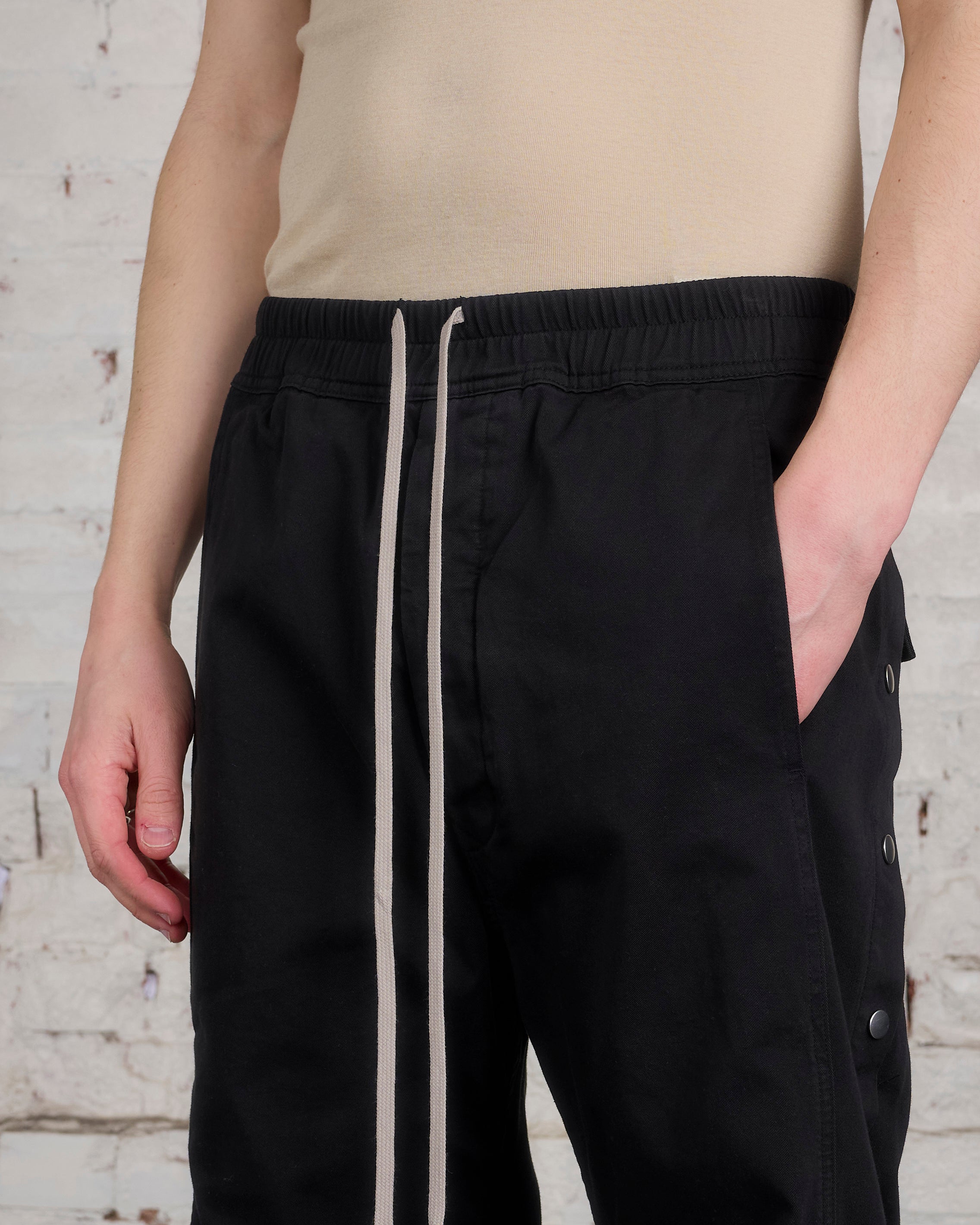 Rick Owens DRKSHDW Pusher Twill Pant Black