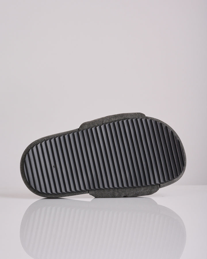 Rick Owens DRKSHDW Sandal Padded Canvas Gravel