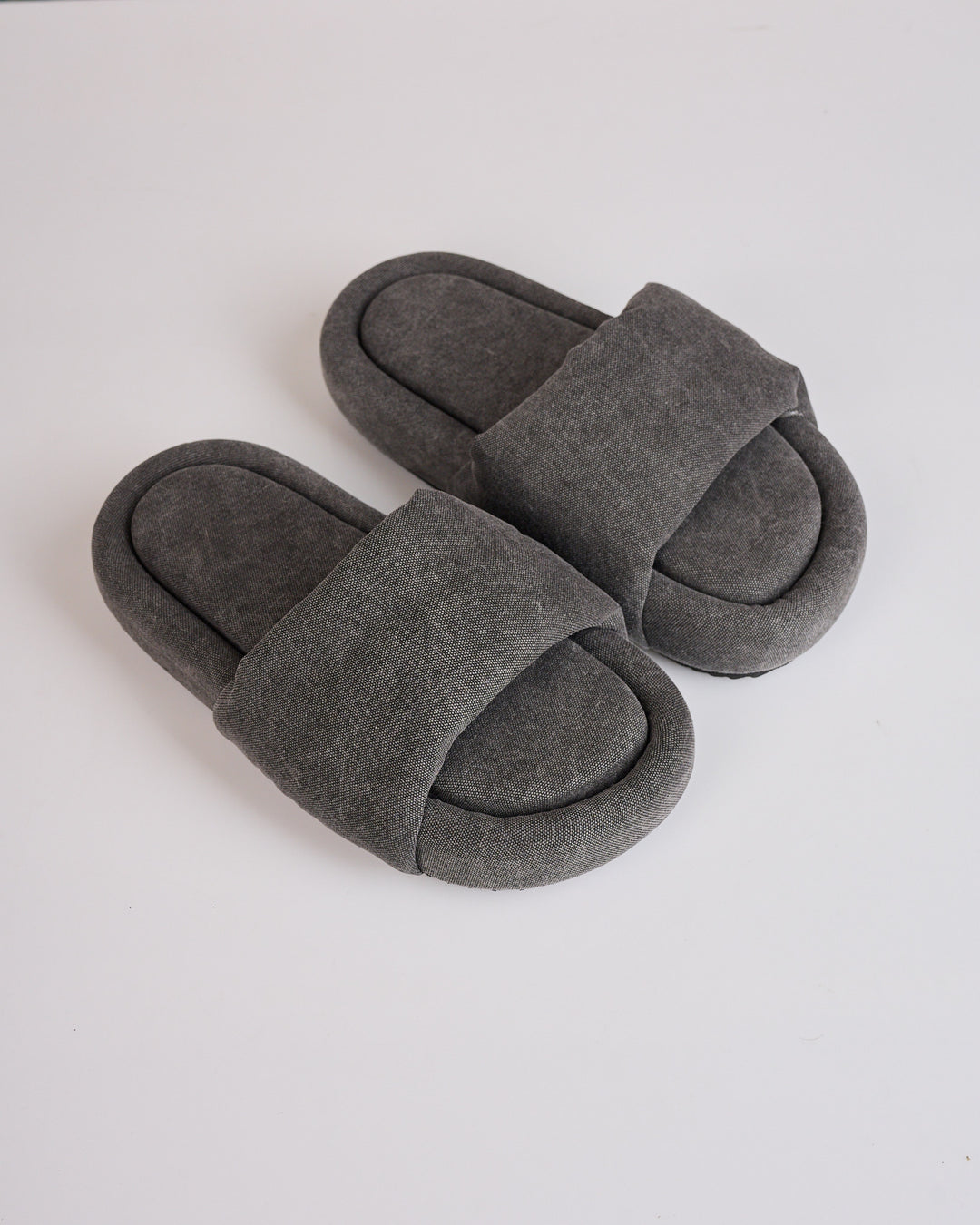 Rick Owens DRKSHDW Sandal Padded Canvas Gravel