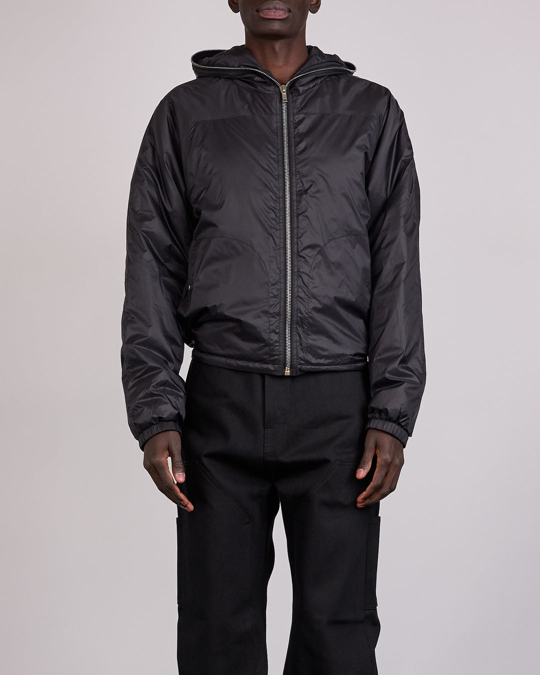 Rick Owens DRKSHDW Sealed Recycled Nylon Windbreaker Black