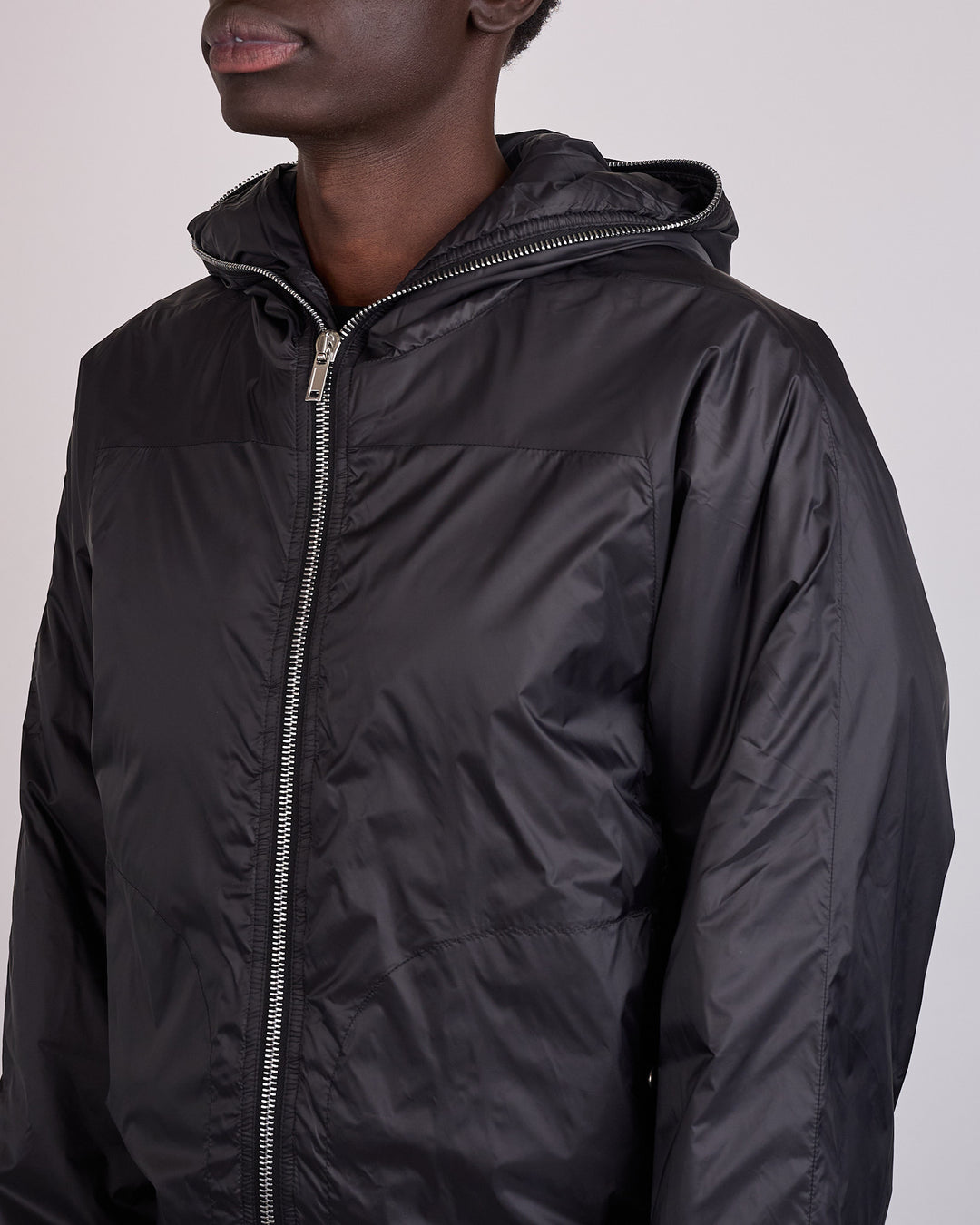 Rick Owens DRKSHDW Sealed Recycled Nylon Windbreaker Black
