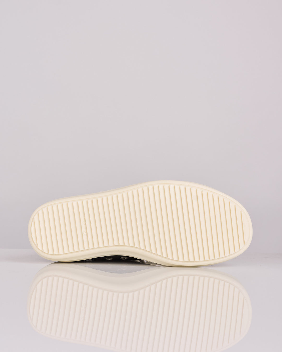 Rick Owens Temple Sneak LCO Leather Black Milk Milk