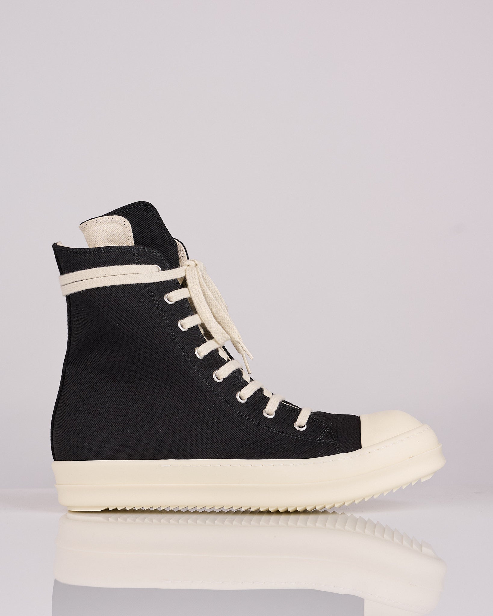Rick Owens DRKSHDW Sneaker Denim Black Milk Milk – LESS 17