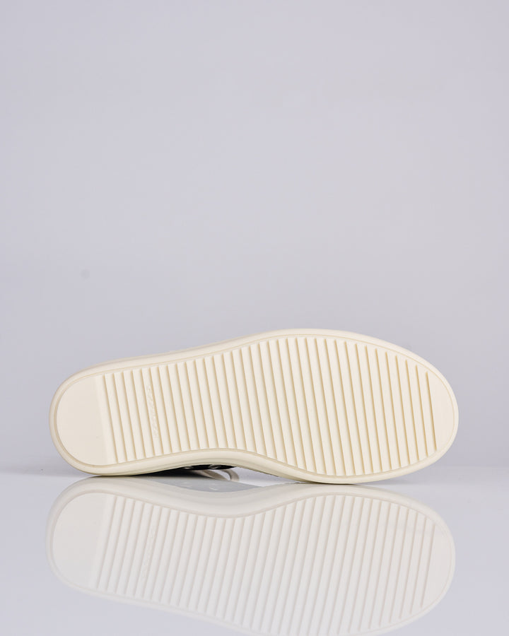 Rick Owens DRKSHDW Sneaks 13oz Overdye Denim Black Milk