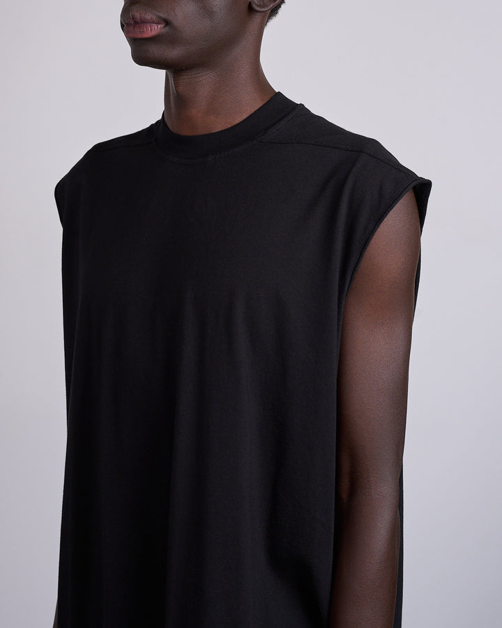 Rick Owens DRKSHDW Tarp RN Jersey T-Shirt Black