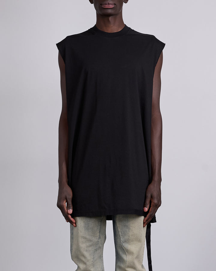 Rick Owens DRKSHDW Tarp RN Jersey T-Shirt Black