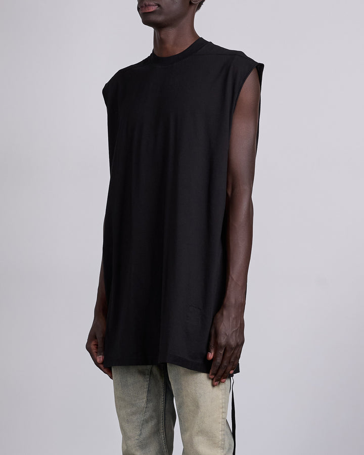 Rick Owens DRKSHDW Tarp RN Jersey T-Shirt Black