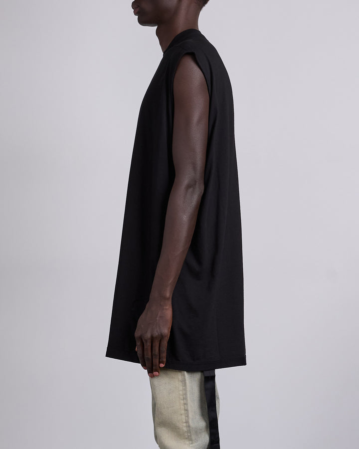 Rick Owens DRKSHDW Tarp RN Jersey T-Shirt Black