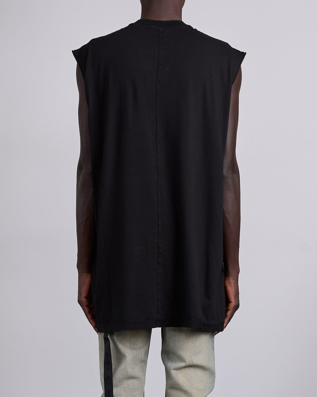 Rick Owens DRKSHDW Tarp RN Jersey T-Shirt Black
