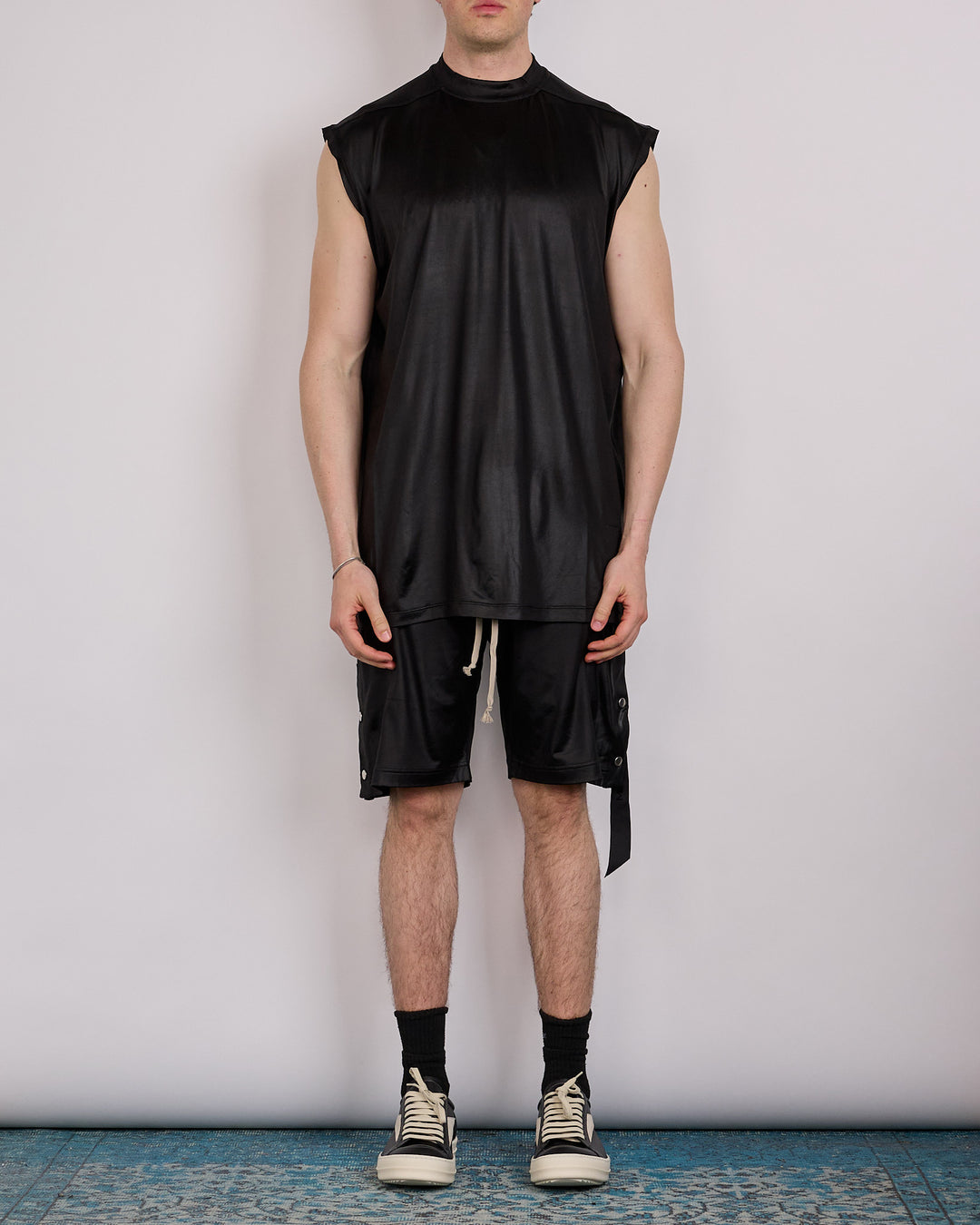 Rick Owens DRKSHDW Tarp T-Shirt JL Black