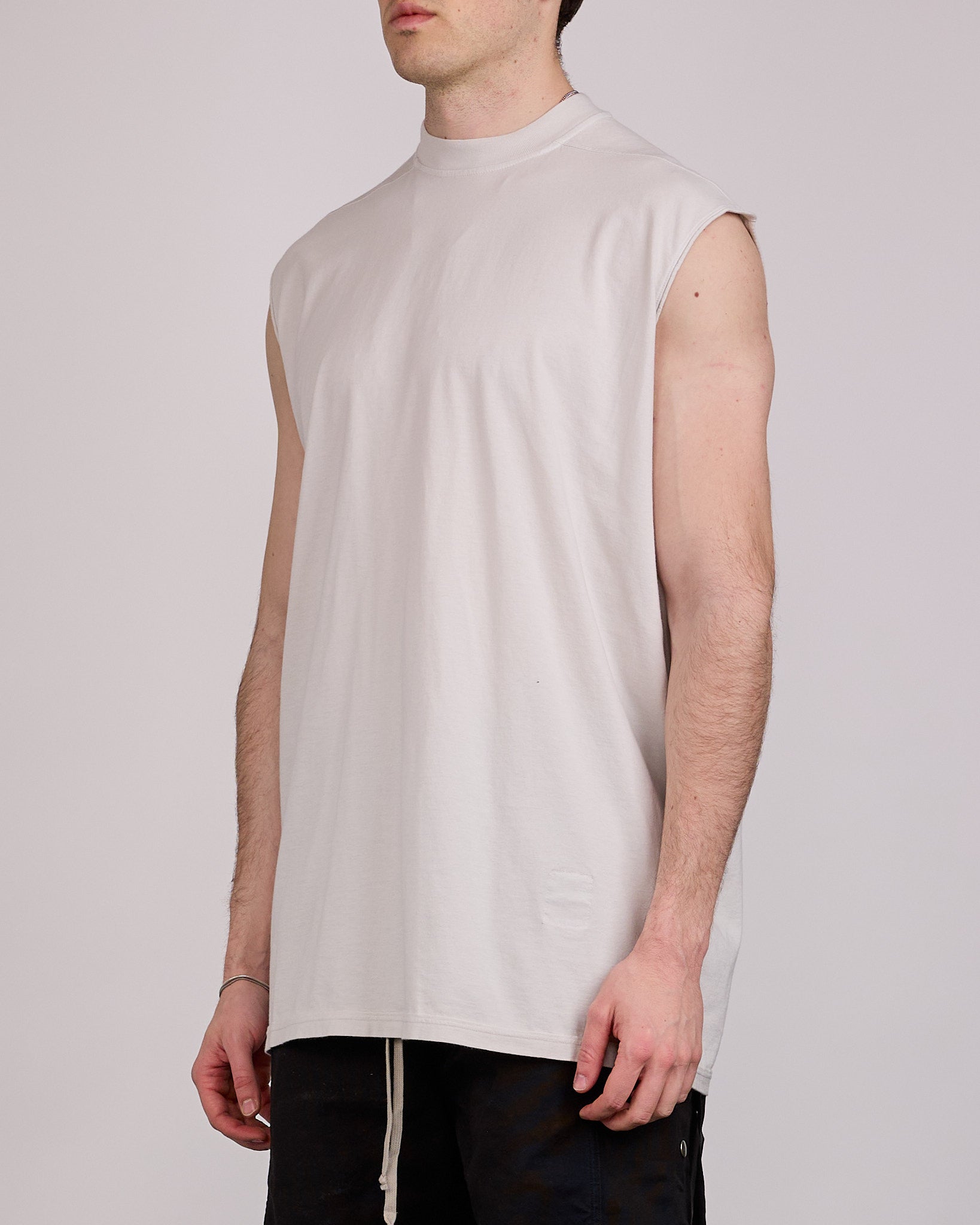 Rick Owens DRKSHDW Tarp T-Shirt RN Jersey Milk Wash – LESS 17