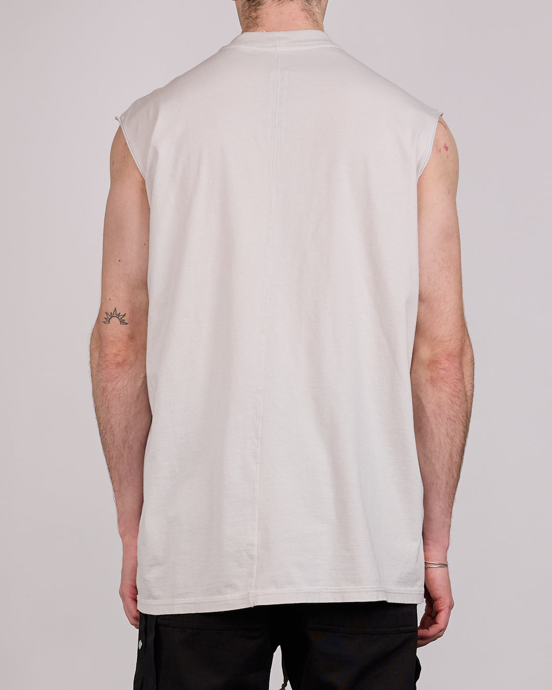 Rick Owens DRKSHDW Tarp T-Shirt RN Jersey Milk Wash