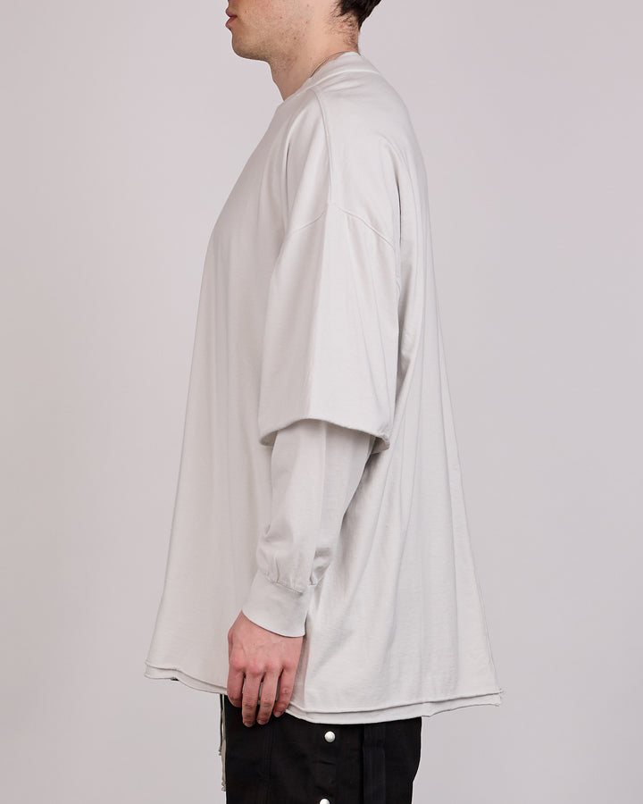 Rick Owens DRKSHDW Tommy Hustler Crew RN Jersey Milk Wash