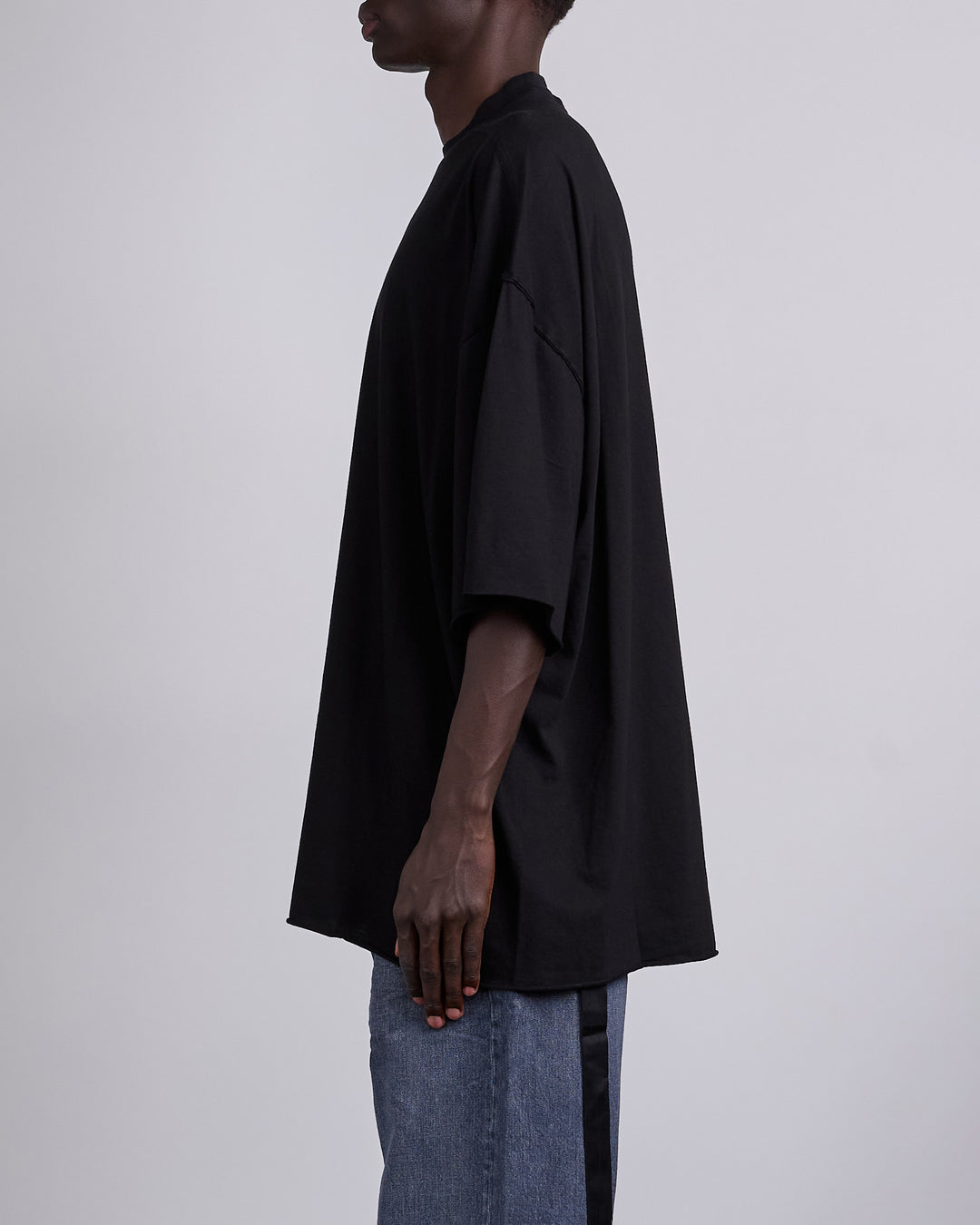 Rick Owens DRKSHDW Tommy RN Jersey T-Shirt Black