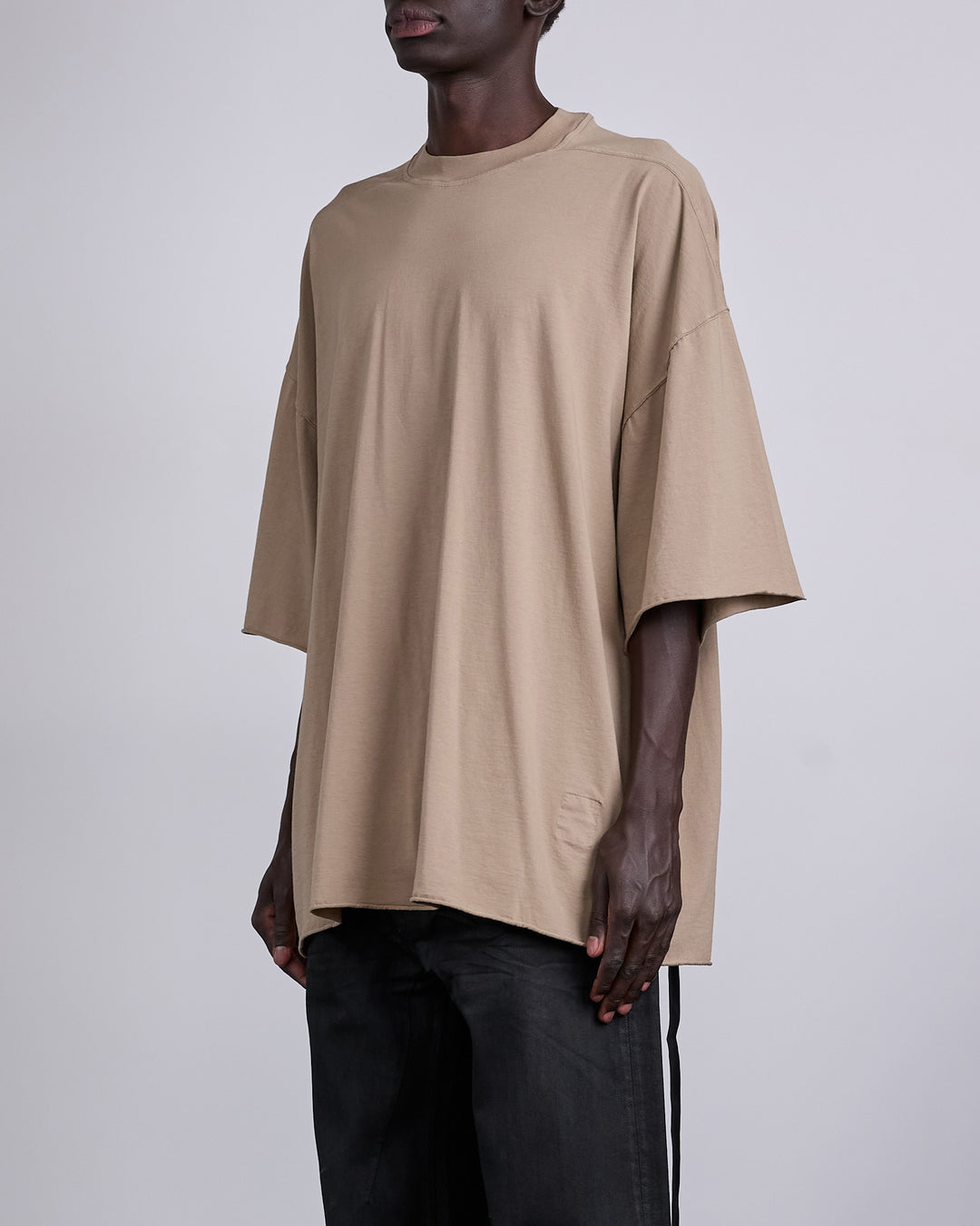 Rick Owens DRKSHDW Tommy RN Jersey T-Shirt Pearl
