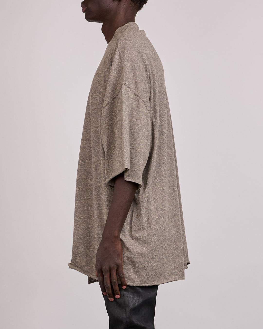 Rick Owens DRKSHDW Tommy T-Shirt Jersey Grey Melanage