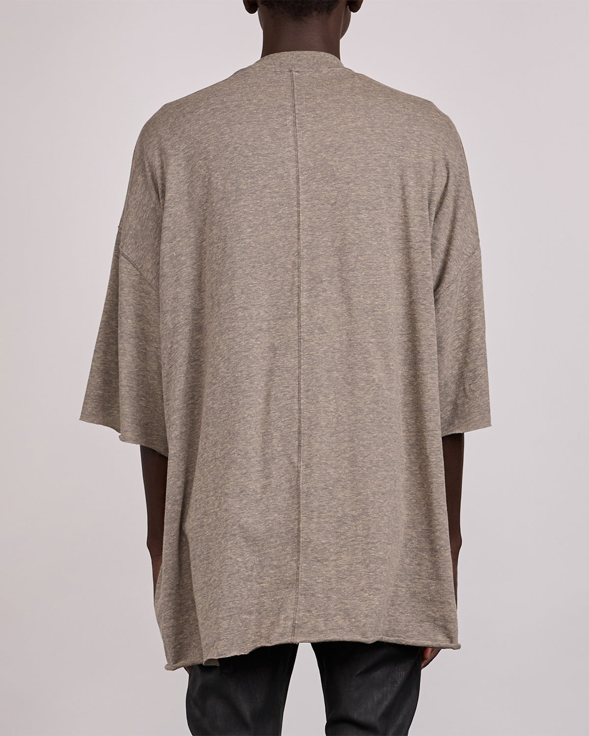 Rick Owens DRKSHDW Tommy T-Shirt Jersey Grey Melanage – LESS 17