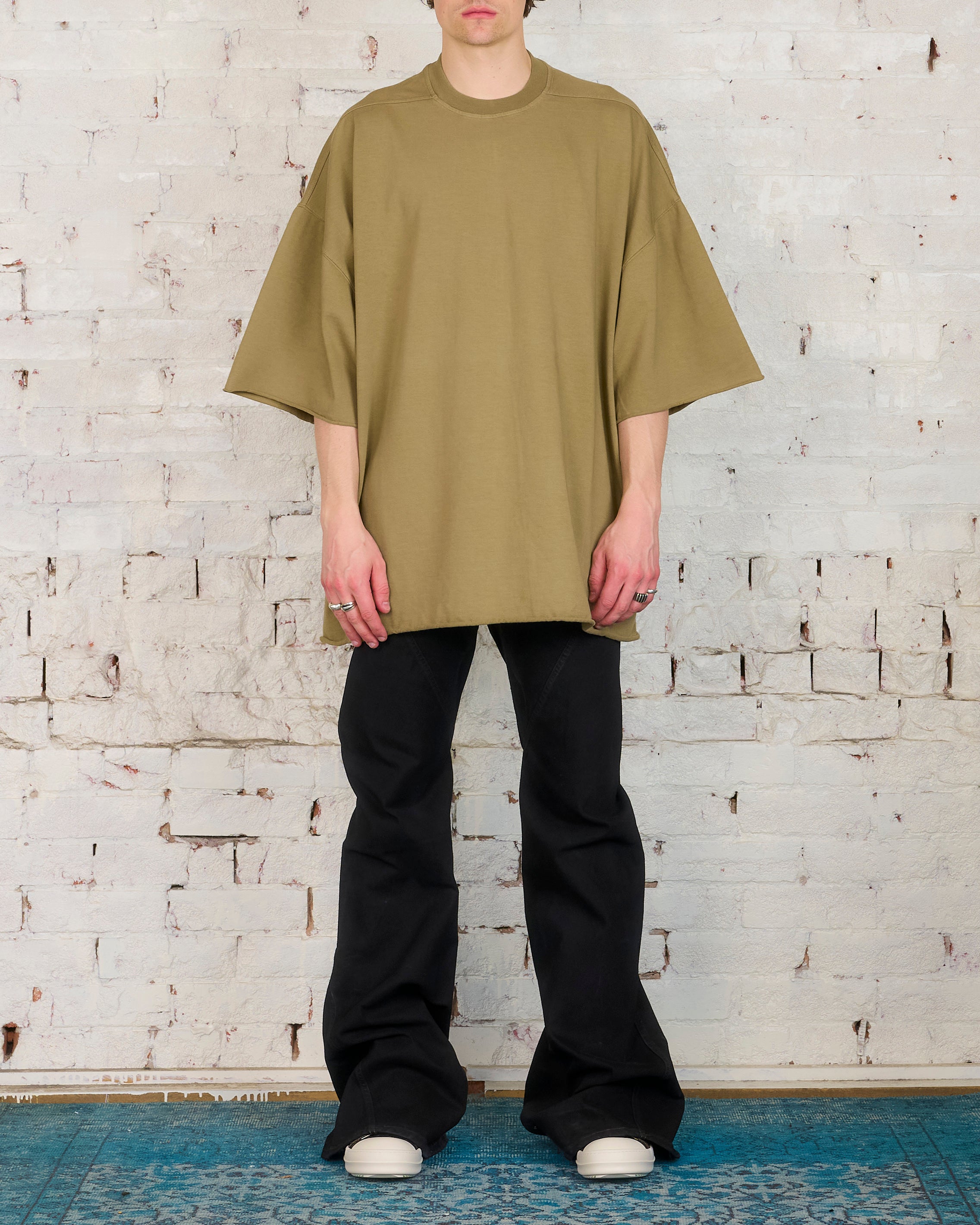 Rick Owens DRKSHDW Tommy T-Shirt RIG Pale Green