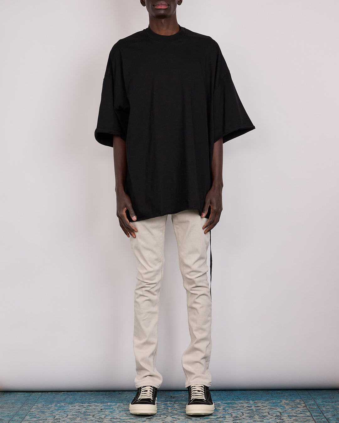 Rick Owens DRKSHDW Tommy T-Shirt RN Jersey Black