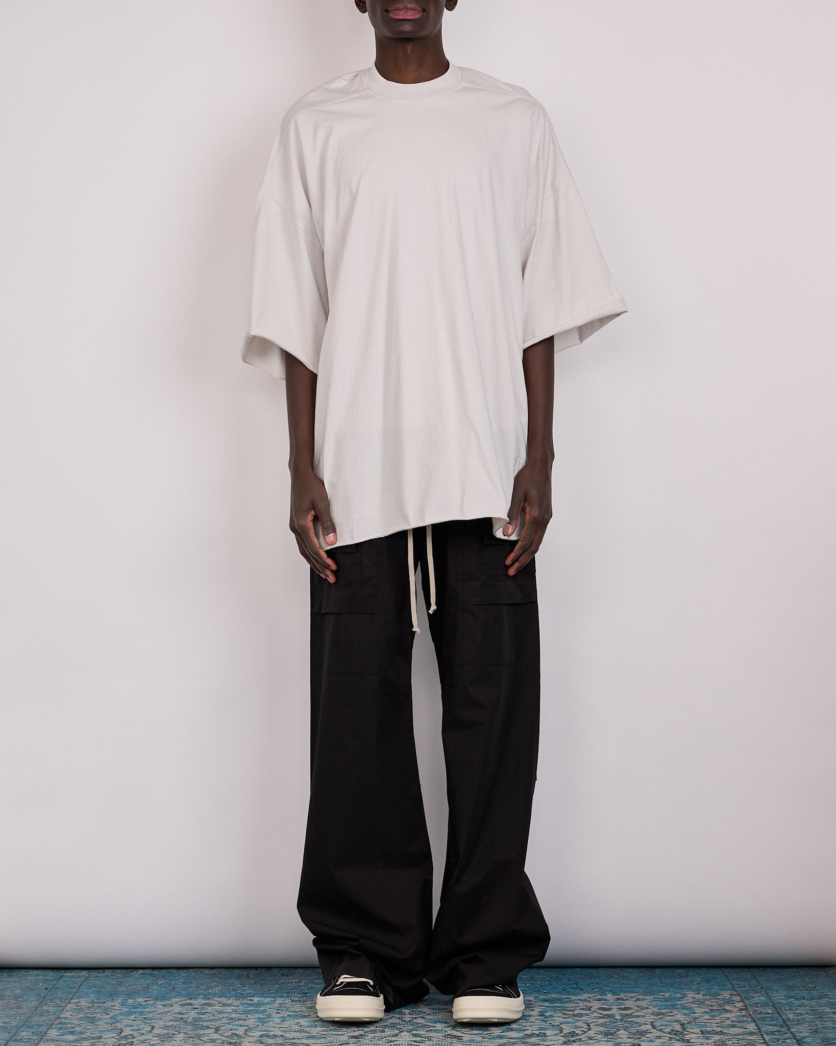 Rick Owens DRKSHDW Tommy T-Shirt RN Jersey Milk Wash – LESS 17