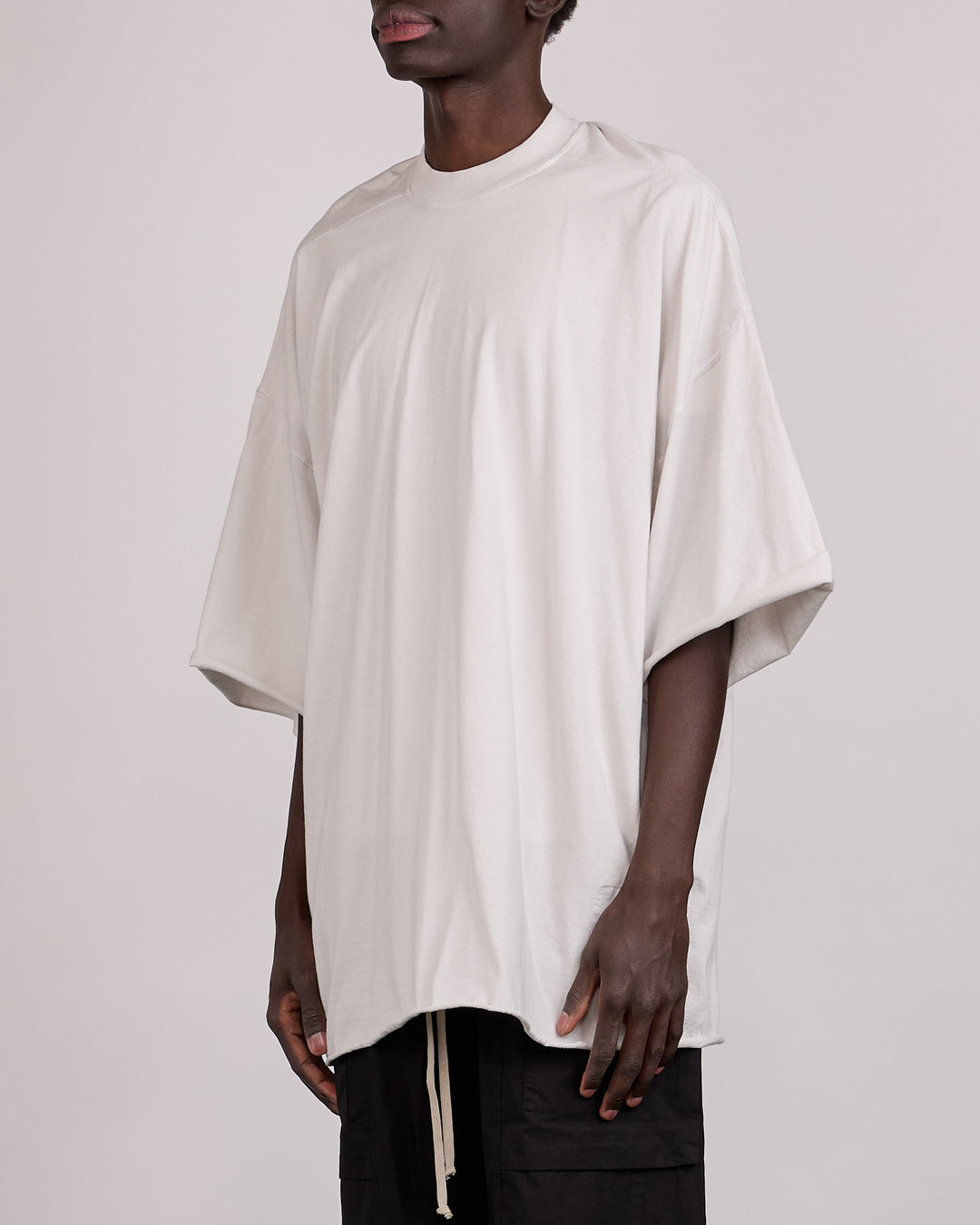 Rick Owens DRKSHDW Tommy T-Shirt RN Jersey Milk Wash