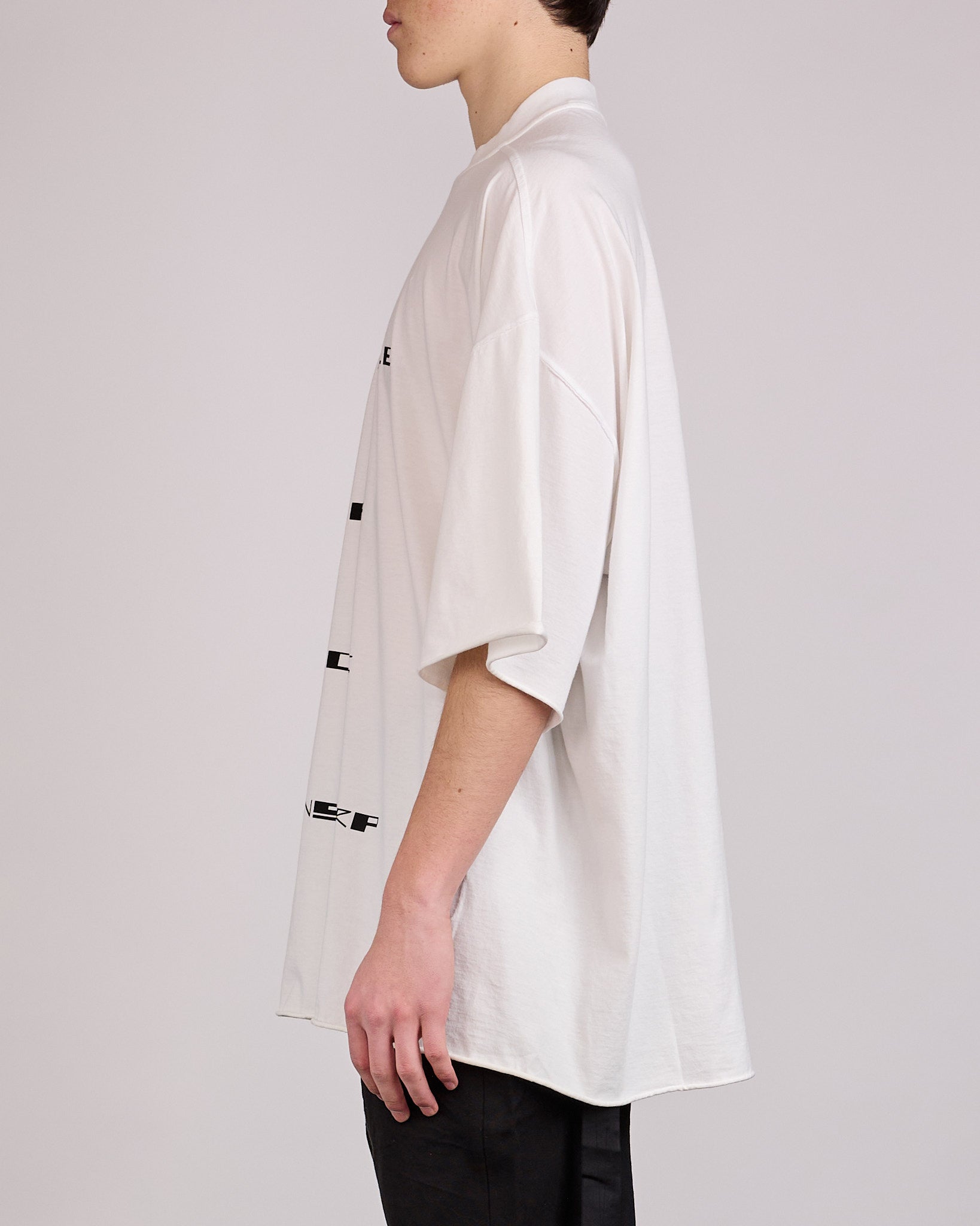Rick Owens DRKSHDW リブロングスリーブTシャツ ミルク Rick Owens - Rick Owens リブロングスリーブTシャツ ミルクの通販 by