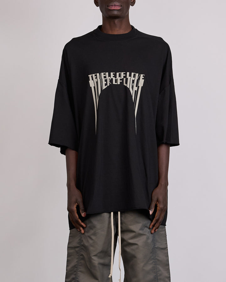 Rick Owens DRKSHDW Tommy T-Shirt Tower of Light Black Pearl