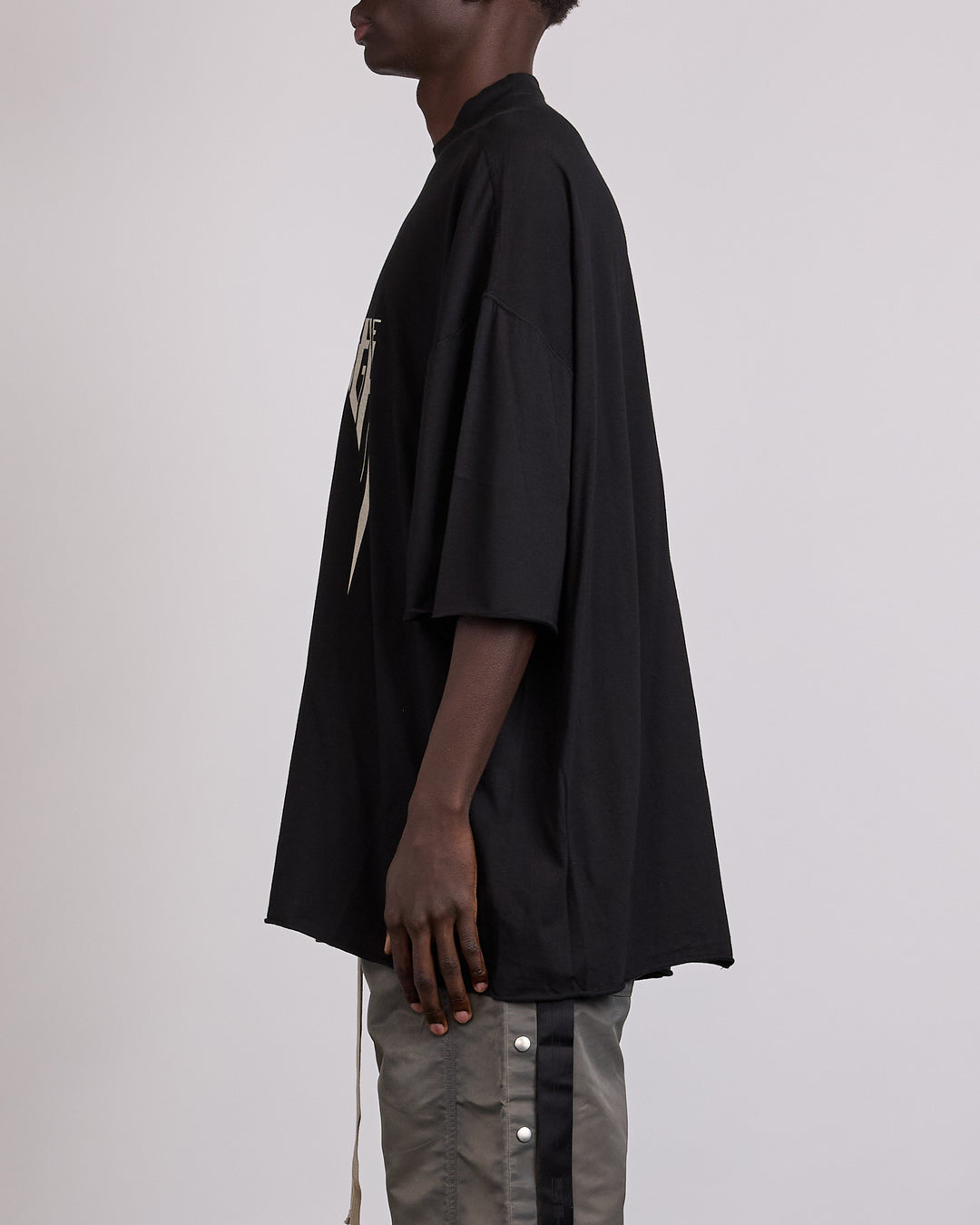 Rick Owens DRKSHDW Tommy T-Shirt Tower of Light Black Pearl