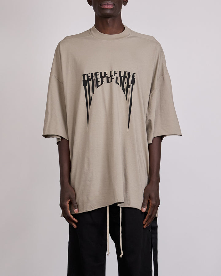 Rick Owens DRKSHDW Tommy T-Shirt Tower of Light Mineral Black