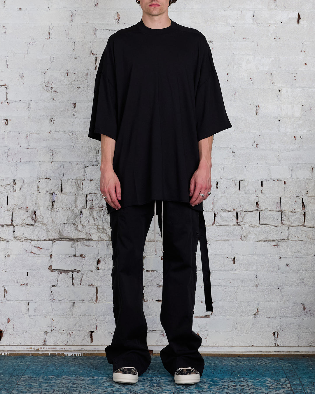 Rick Owens DRKSHDW Tommy T RN Jersey Black