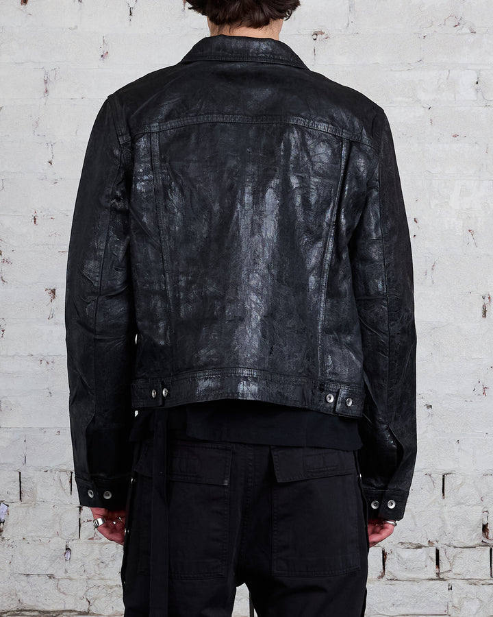 Rick Owens DRKSHDW Trucker Jacket Megacrust 13oz Denim