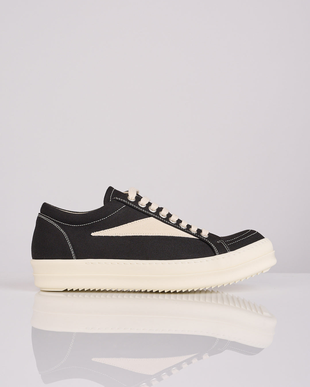 Rick Owens DRKSHDW Vintage Sneak Denim Black Milk
