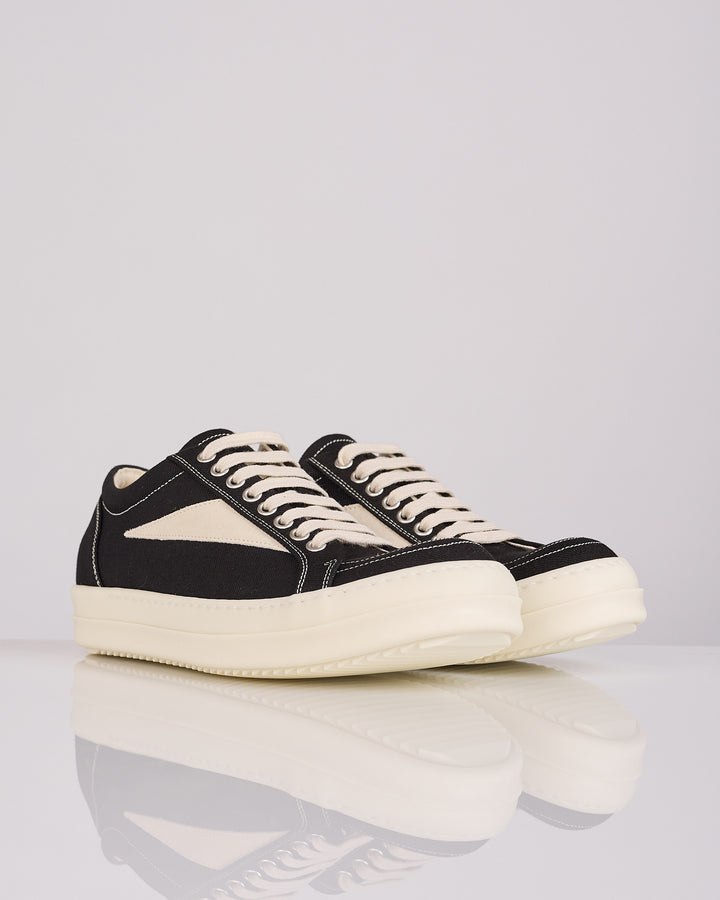 Rick Owens DRKSHDW Vintage Sneak Denim Black Milk